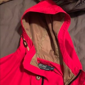 Polo RL raincoat RED